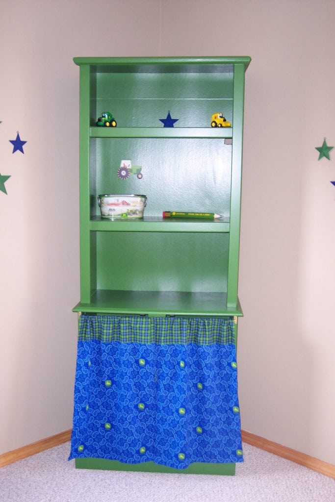 John Deere bookcase