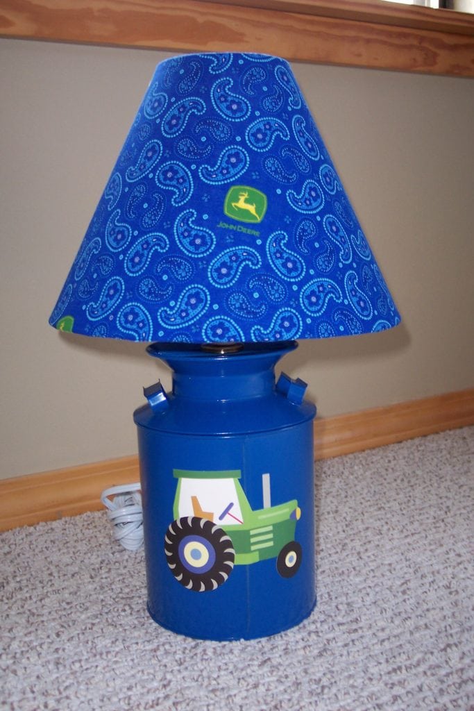 John Deere lamp