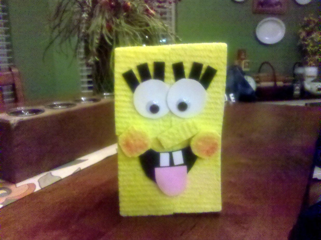Spongebox Square Pants Valentine box