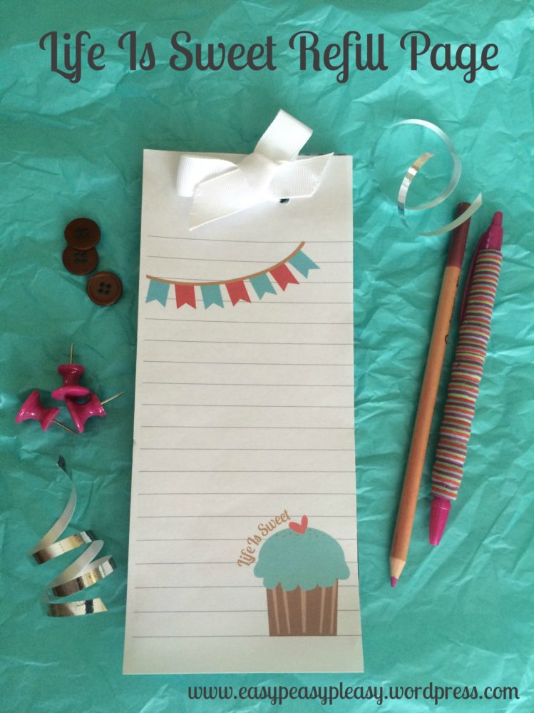 DIY Refrigerator Notepad With Free Printable Cover And Refills Easy