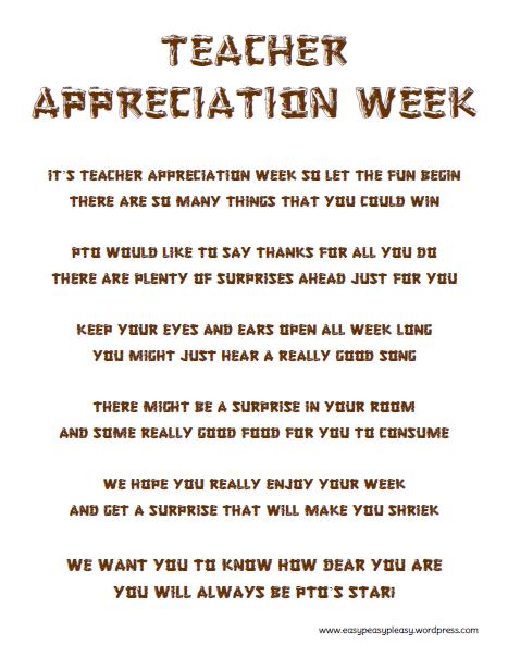 How To Show Teacher Appreciation In A Big Way! - Easy ...