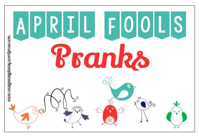 April Fools Pranks Blog Banner