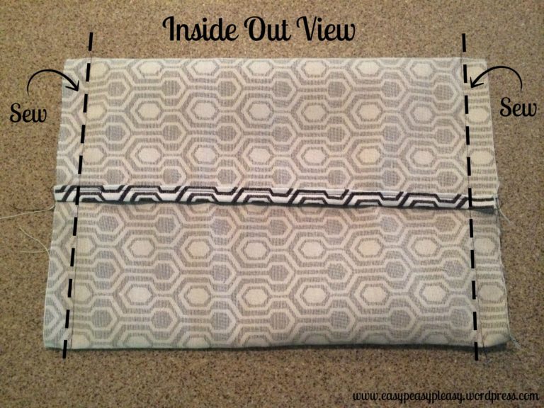 Sew Easy Envelope Pillow Cover Easy Peasy Pleasy