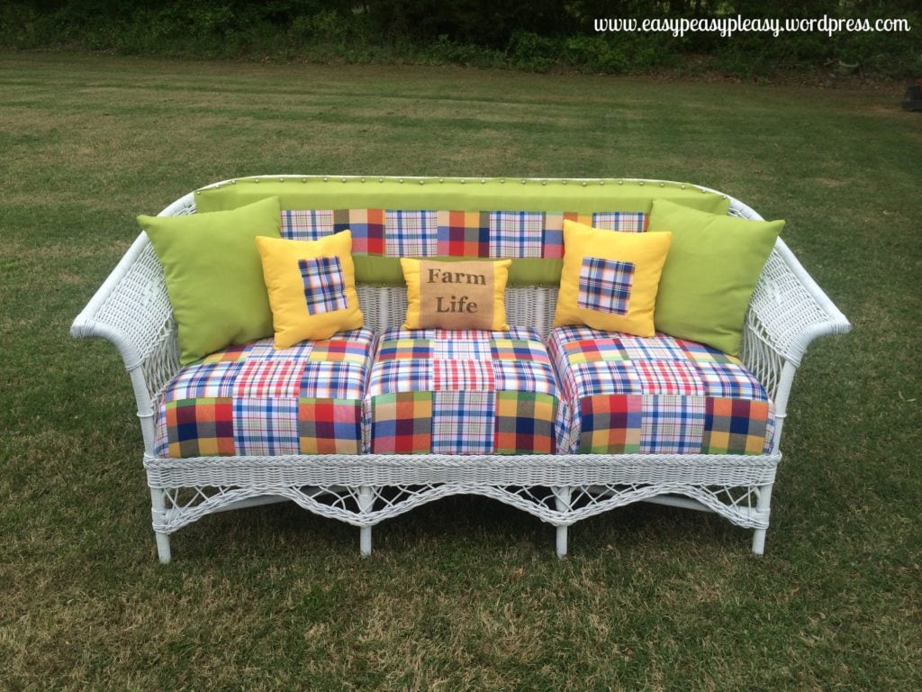 Wicker Redo With A Fun Little Story Too Easy Peasy Pleasy