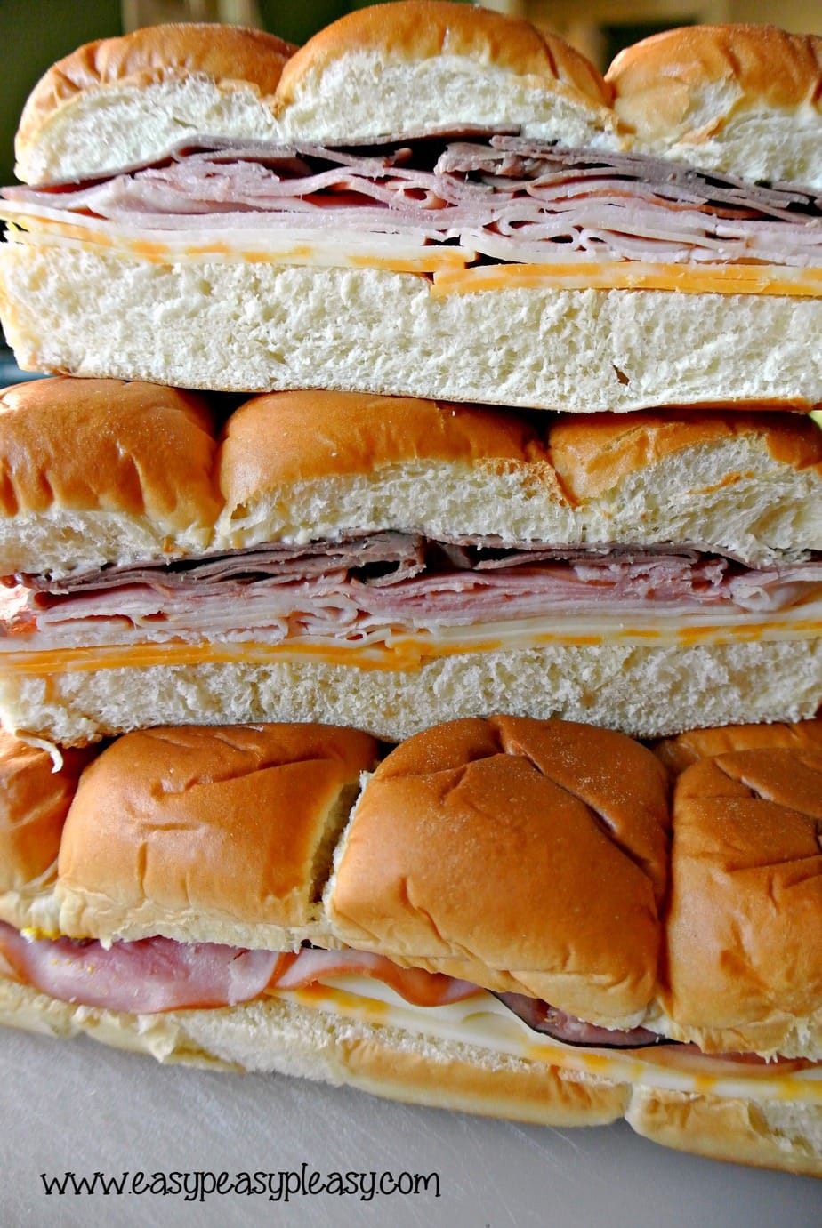 Dinner Roll Sandwiches