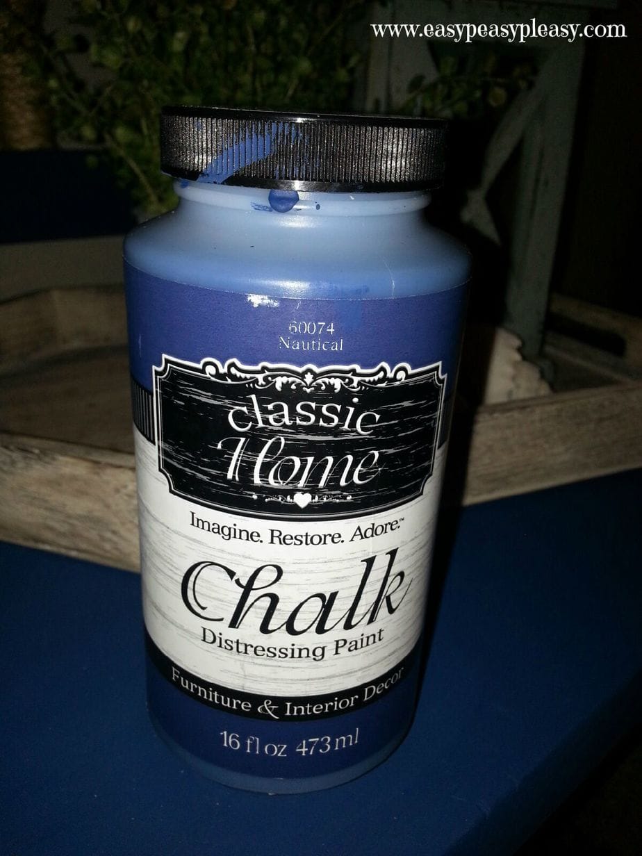 Classic Home Chalk Distressing Paint in Nautical