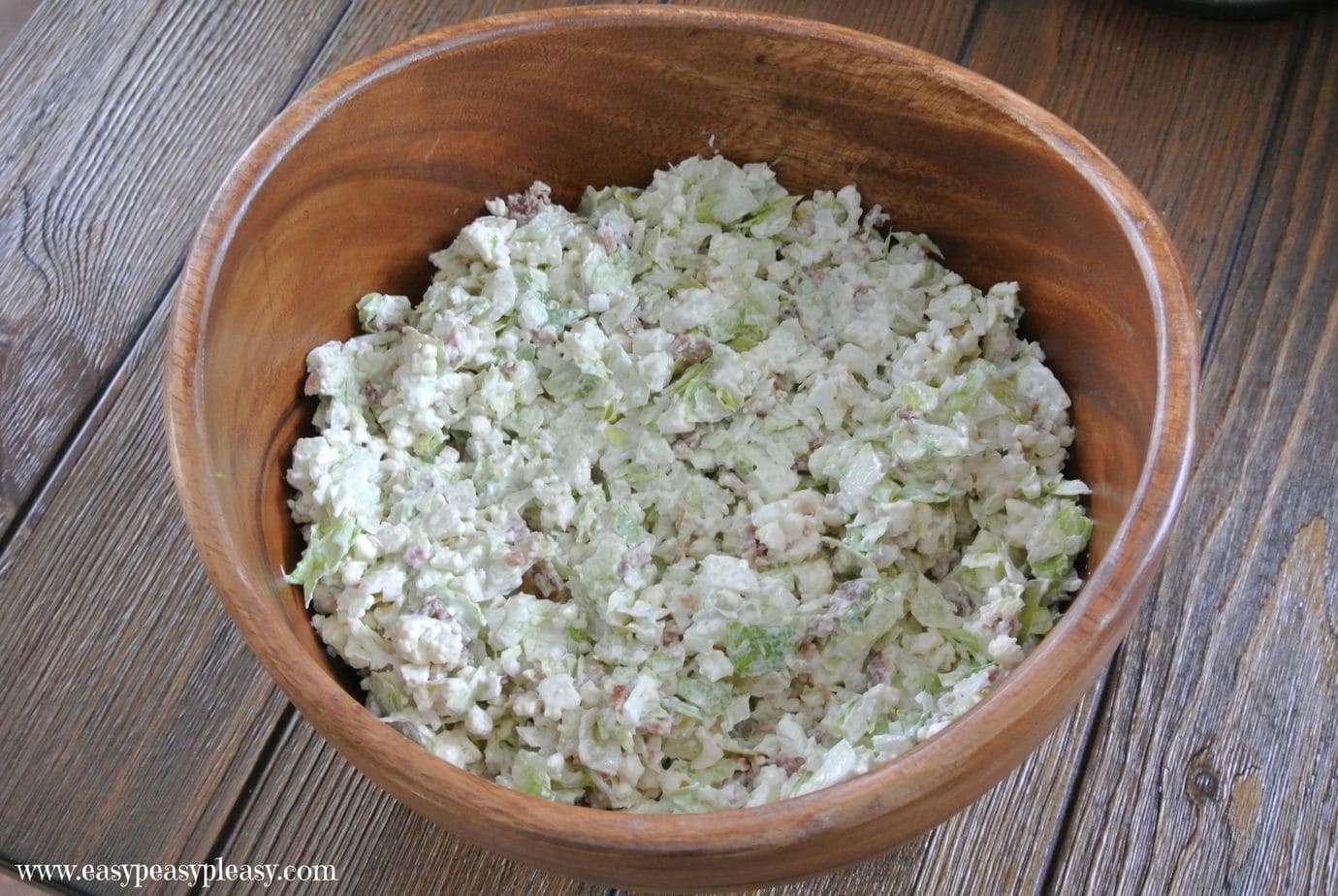 My husband does not care for cauliflower but he devours this salad! Bacon Cauliflower Salad will be hit at your next holiday, cookout, or potluck!