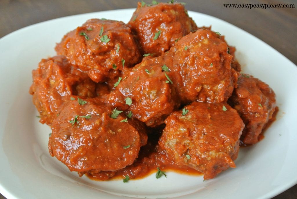 Kid Approved Easy Homemade Meatballs - Easy Peasy Pleasy