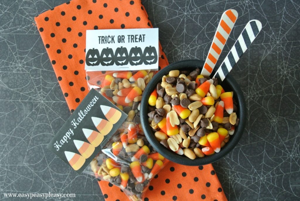 Baby Ruth Candy Corn Snack Mix - Easy Peasy Pleasy