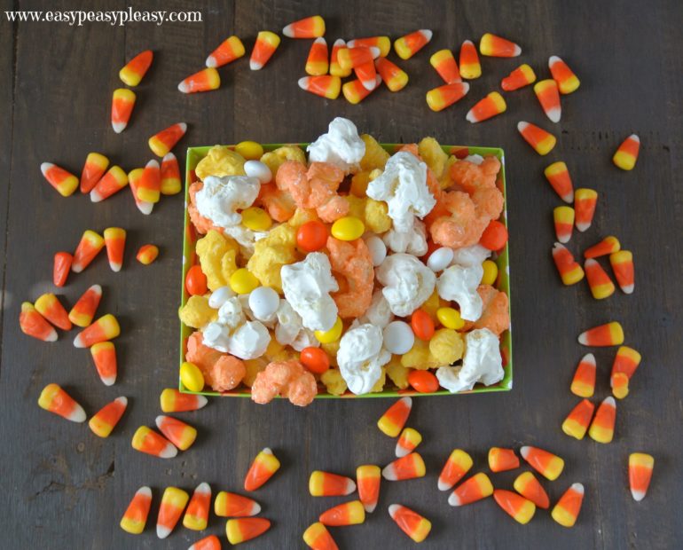 Candy Corn Munch is the perfect Halloween treat!