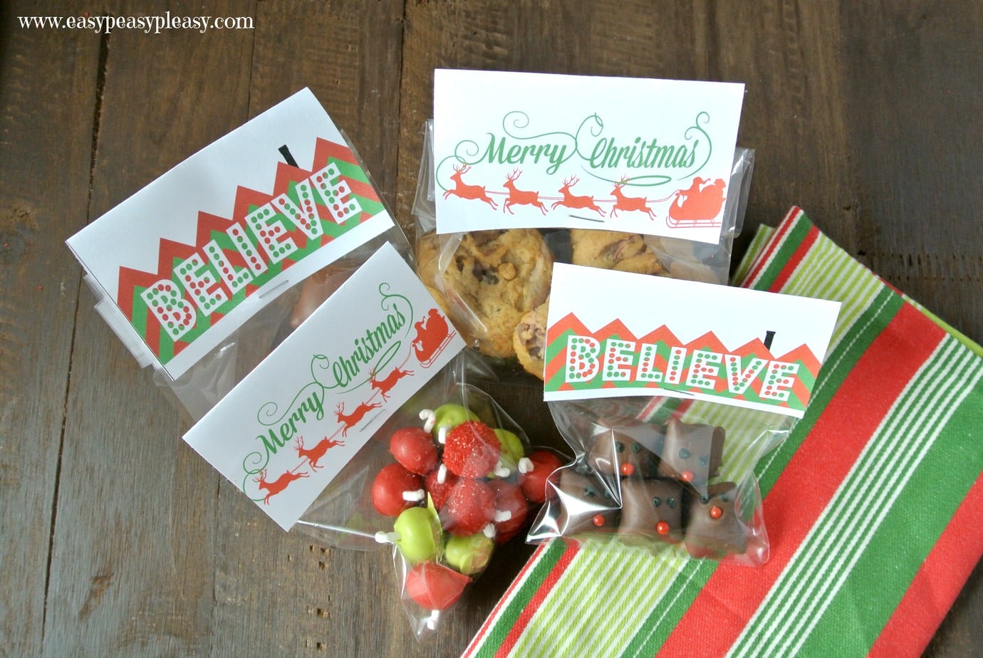 Printable Snack Bag Toppers