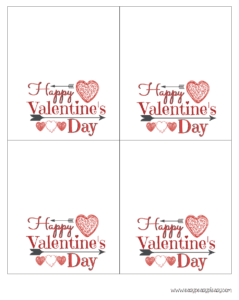 Free Printable Valentine Treat Bag Toppers - Easy Peasy Pleasy