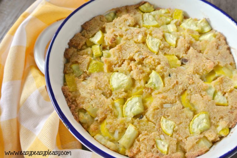 Delicious and easy squash casserole.