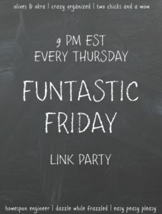 Funtastic Friday Link Party at Easy Peasy Pleasy!