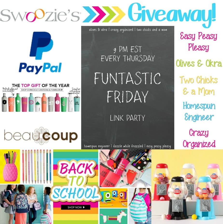 Check out this fun back to school giveaway at Easy Peasy Pleasy!
