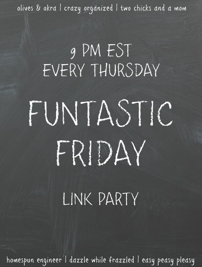 Funtastic Friday Link Party #89 at Easy Peasy Pleasy