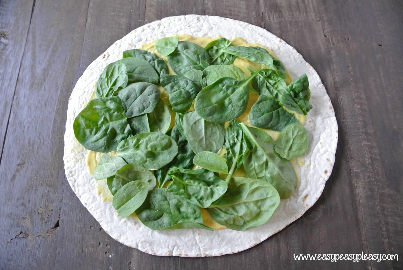 How to make a picture perfect wrap. You gotta have the greens!