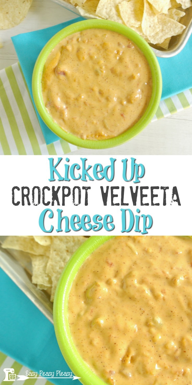 Crockpot Velveeta Cheese Dip isn't your momma's recipe. Try this kicked up version to add a little spice to your life.