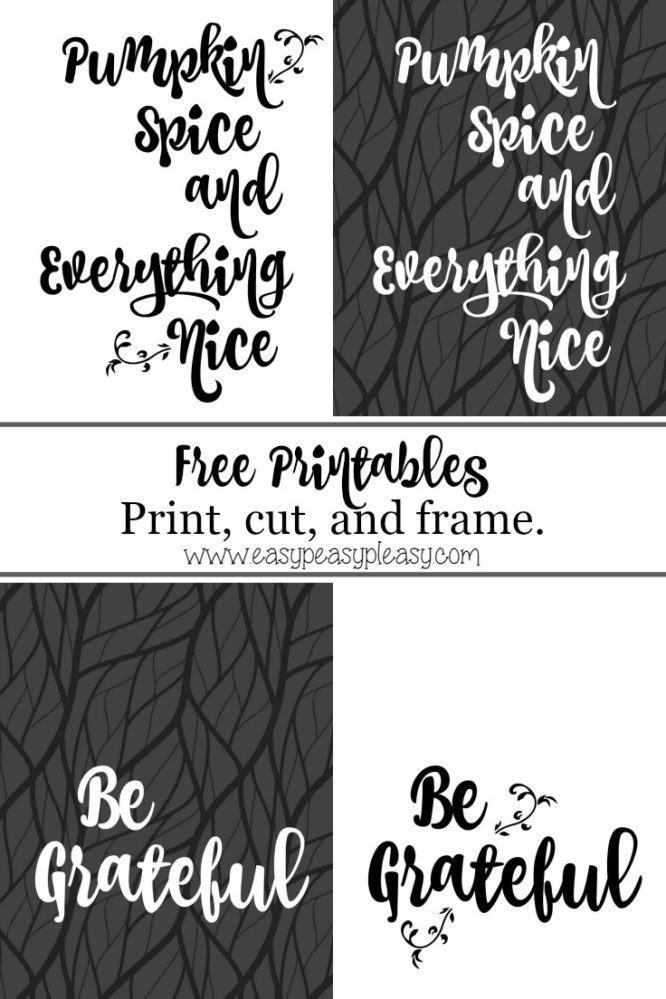 Free Thanksgiving Printables - Easy Peasy Pleasy