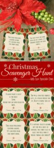 Christmas Scavenger Hunt With Free Printable Clues - Easy Peasy Pleasy