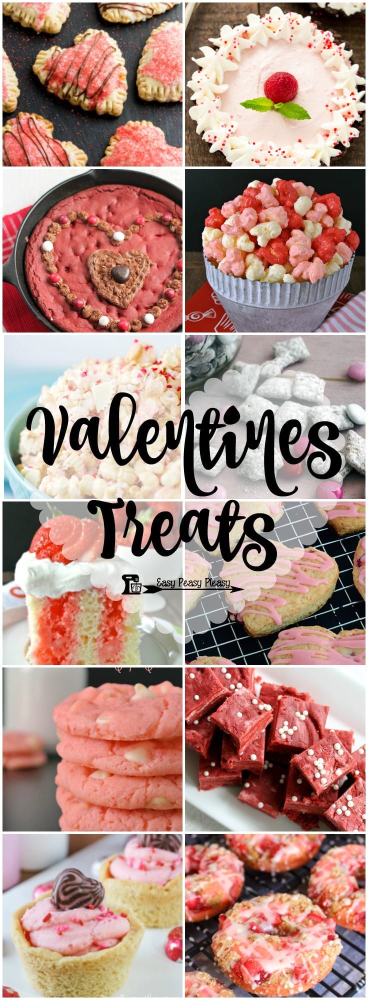 12 Easy Valentine Treats to share the love on Valentine's Day!