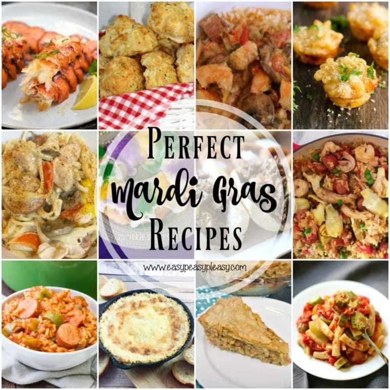 Perfect Recipes to make for Mardi Gras!