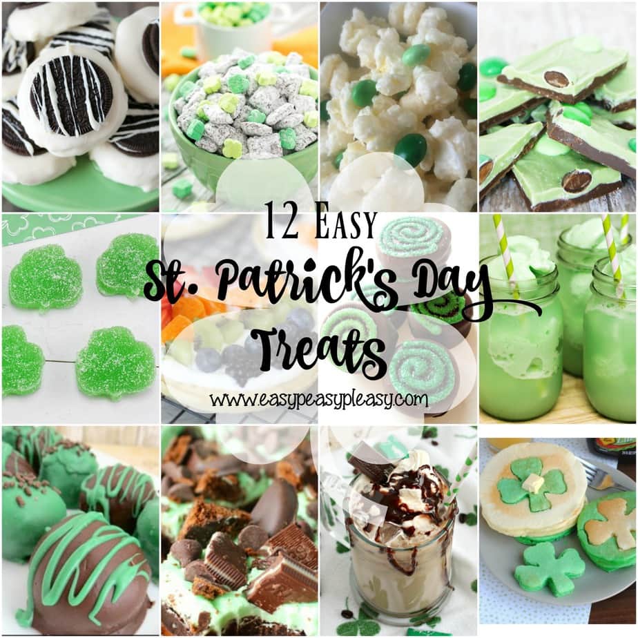 St. Patrick's Day Treats + Funtastic Friday Link Party - Easy Peasy Pleasy