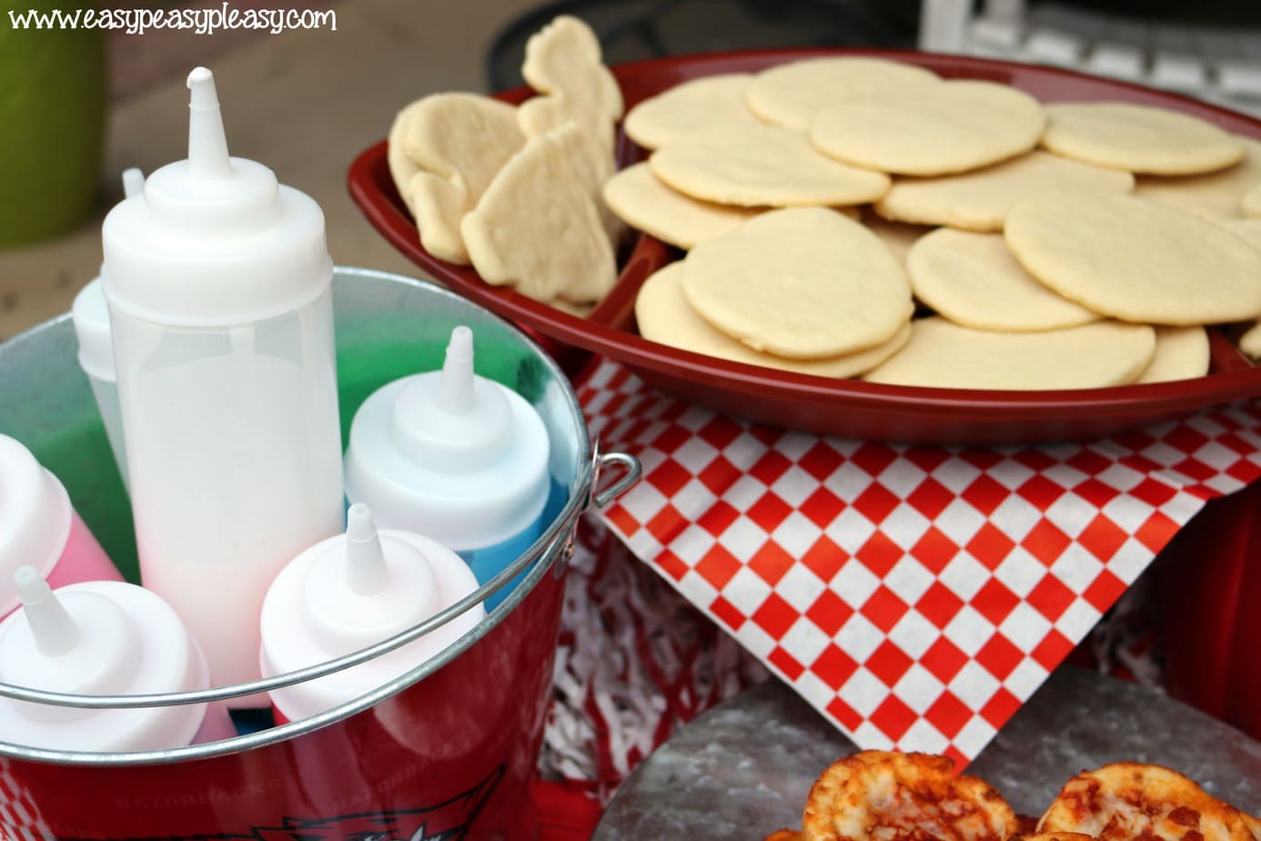 Essentials for cookie decorating with kids.