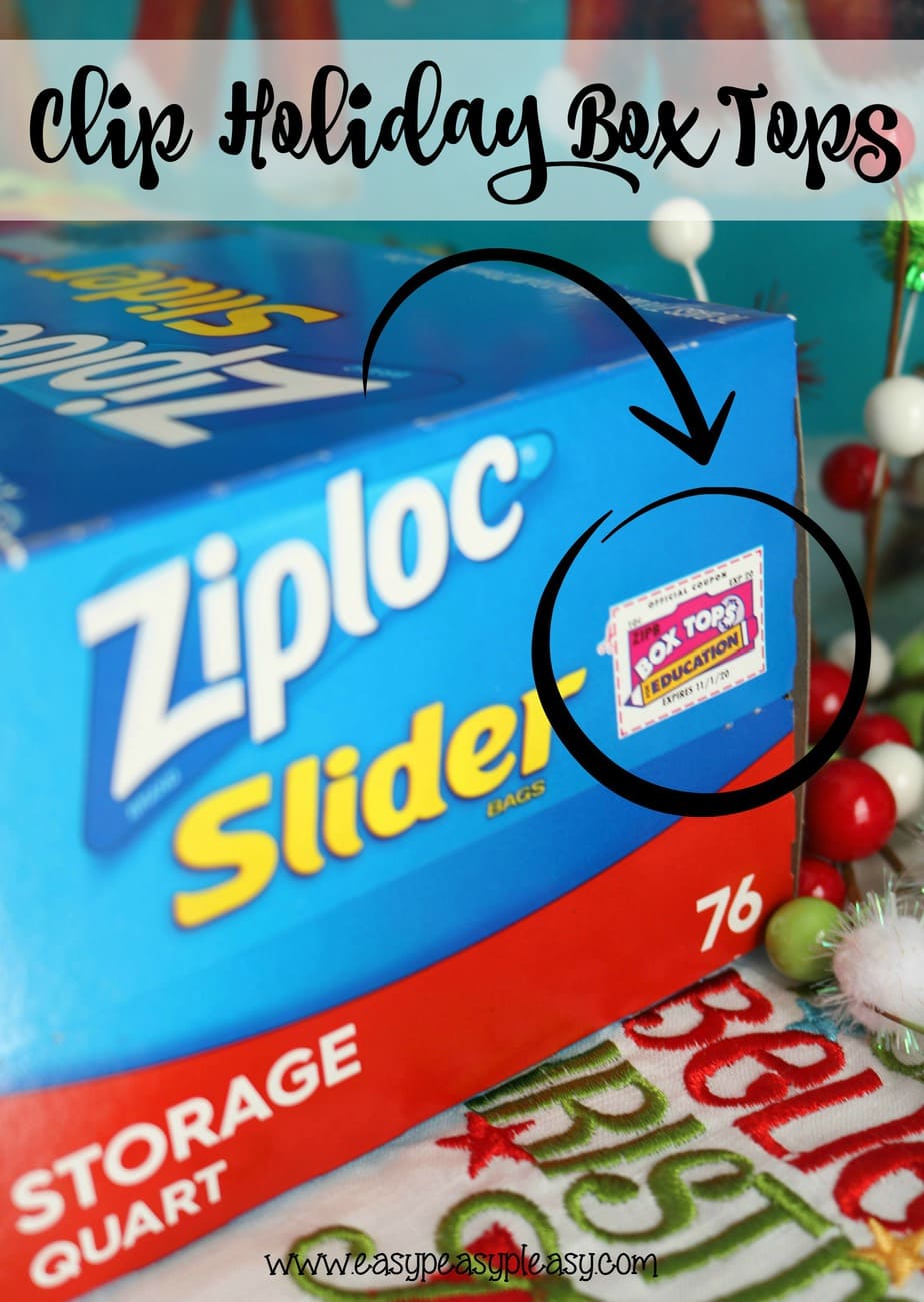Don't forget to clip Box Tops during the holidays!