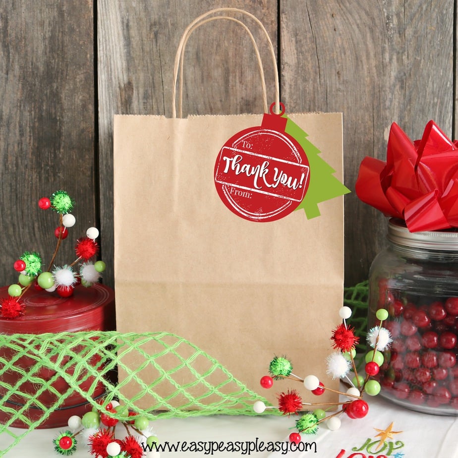 Easy Free Printable Holiday Hostess Gift Tags from easypeasypleasy.com