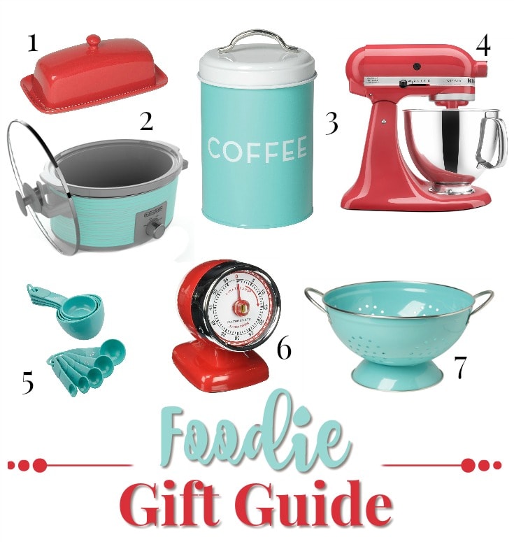 Buying gifts for a foodie? This Foodie Gift Guide makes shopping easy!