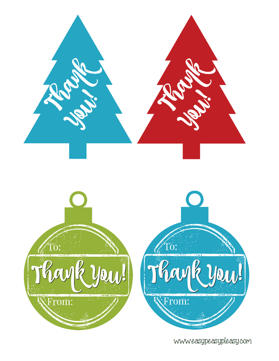 Free Printable Thank You Hostess Gift Tags