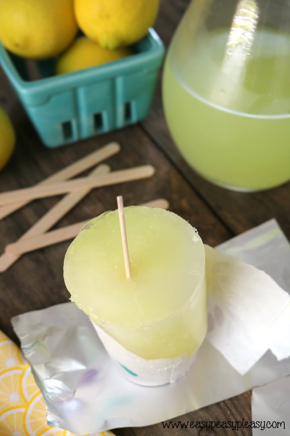 Follow these steps to make super easy and refreshingly delicious homemade lemonade Popsicle. Step 8 to homemade popsicles in a cup.