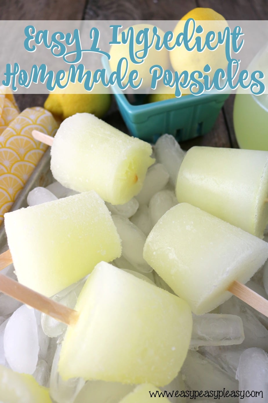 Y'all won't believe how easy these 2 Ingredient Homemade Popsicles are to make. You only need 3 items and some freezer space. Your kids will love these.
