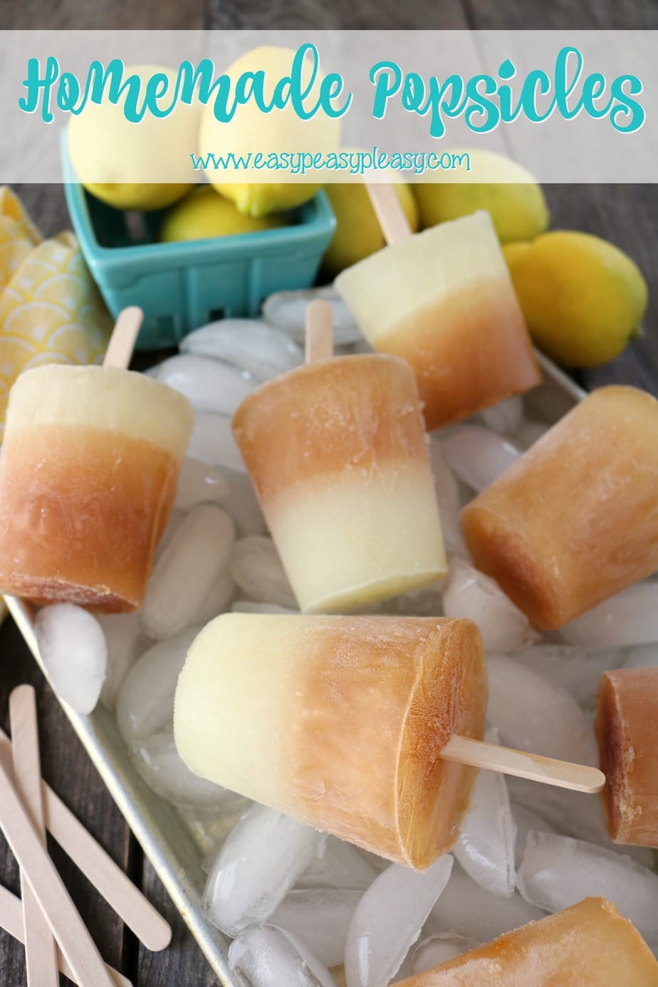 You can make these easy popsicles at home. Check out how this easy homemade popsicle recipe that will be kid approved all summer long!
