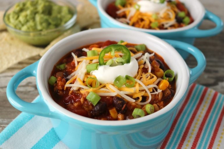 Chicken Chili to warm the soul.
