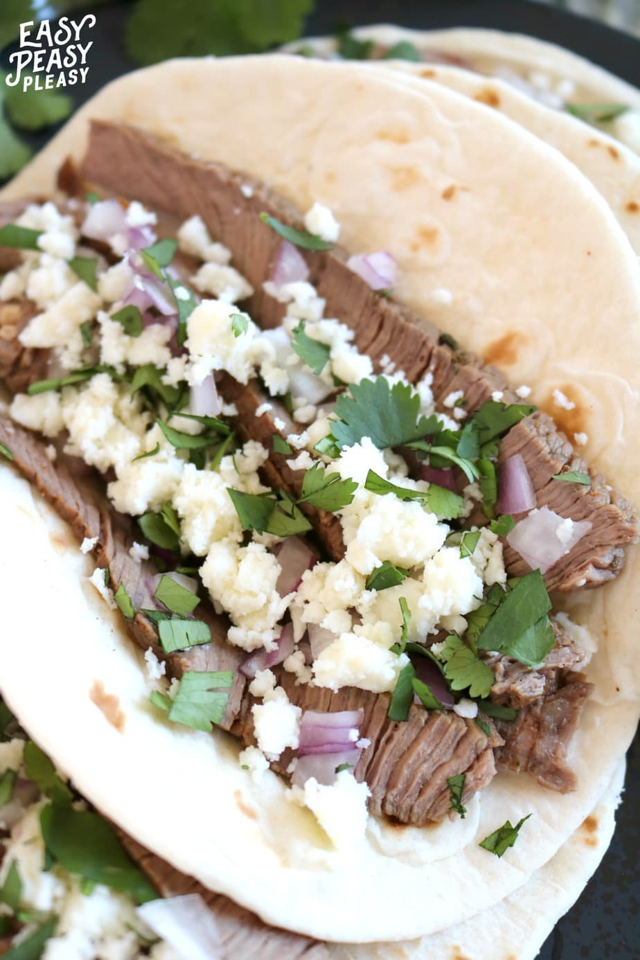 Easy and delicious Steak Tacos perfect Taco Tuesday, Cinco De Mayo, or any day of the week.