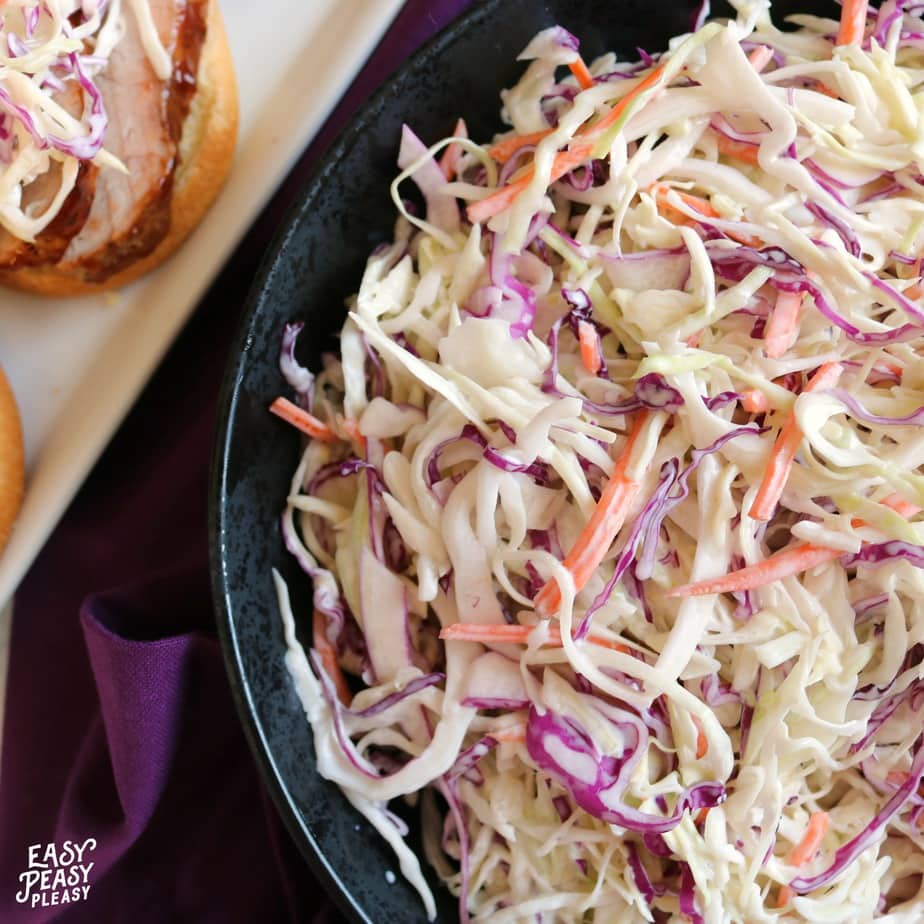 Quick and Easy Traditional Southern Style Coleslaw Recipe