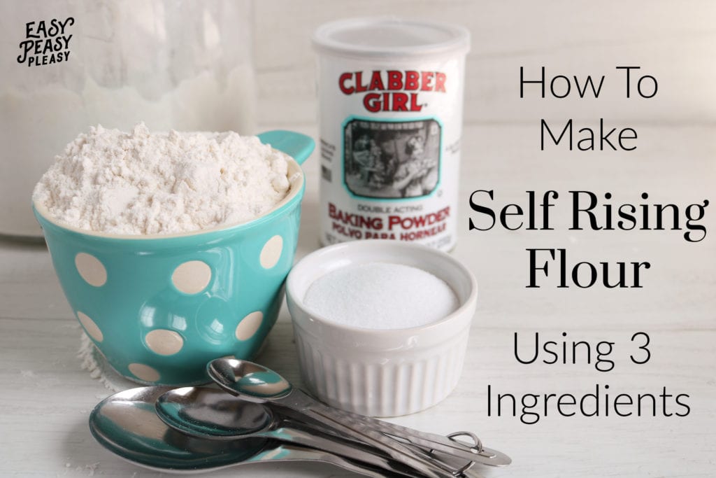 How to Make Self Rising Flour Substitute