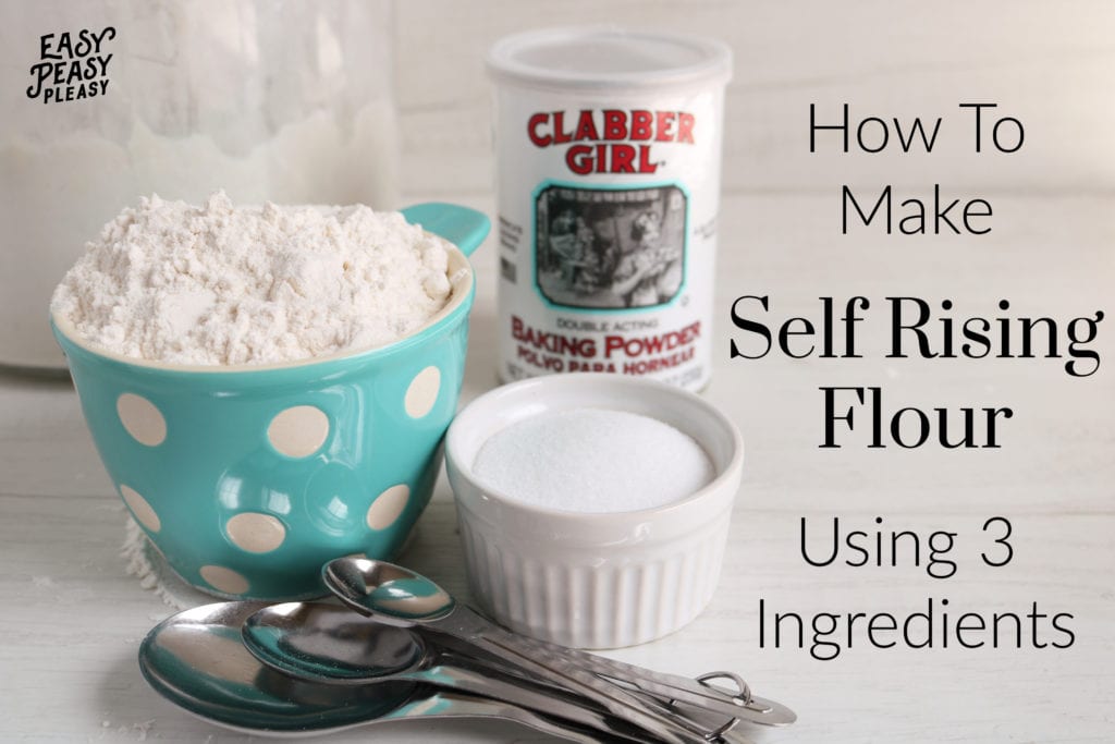 Self Rising Flour Substitute Using 3 Ingredients Easy Peasy Pleasy   How To Make Self Rising Flour Using Only 3 Ingredients. 1024x683 