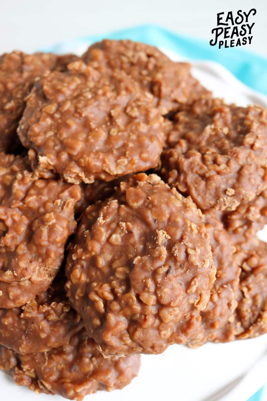 No Bake Cookies Using The Microwave Easy Peasy Pleasy