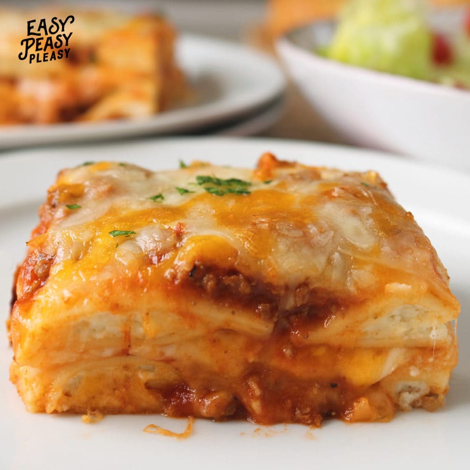 Lazy Lasagna Ravioli Using 5 Ingredients Easy Peasy Pleasy